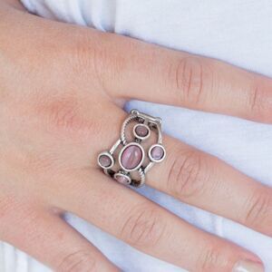‎MOON MOOD purple fashion ring